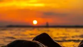 Wrześniowy zachód słońca w porcie Nowy Harsz, jez. Dargin - zdjęcie 51