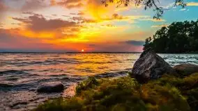 Wrześniowy zachód słońca w porcie Nowy Harsz, jez. Dargin - zdjęcie 52