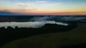 Wschód słońca nad jeziorem Pozezdrze - zdjęcie 7