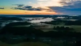 Wschód słońca nad jeziorem Pozezdrze - zdjęcie 9