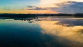 Wschód słońca nad jeziorem Pozezdrze - zdjęcie 16