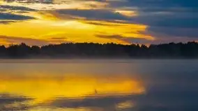 Wschód słońca nad jeziorem Pozezdrze - zdjęcie 2
