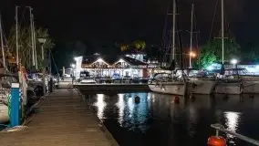 Noc w porcie PTTK Wilkasy nad jeziorem Niegocin - zdjęcie 20