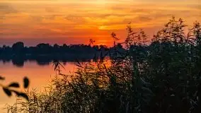 Zachód słońca nad jeziorem Tajty, wrzesień 2020 r. - zdjęcie 37