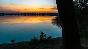 Zachód słońca nad jeziorem Tajty, wrzesień 2020 r. - zdjęcie 30