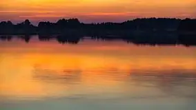 Zachód słońca nad jeziorem Tajty, wrzesień 2020 r. - zdjęcie 43