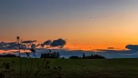 Wieczór i zachód słońca z mazurskiej drogi - zdjęcie 31