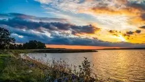 Zachód słońca nad jeziorem Kisajno - zdjęcie 21