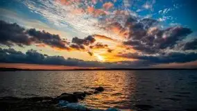 Zachód słońca nad jeziorem Kisajno - zdjęcie 27