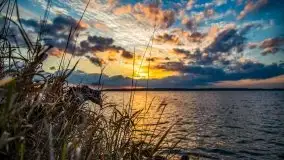 Zachód słońca nad jeziorem Kisajno - zdjęcie 22