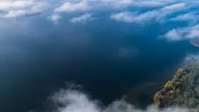 Mgła nad jeziorem Dargin i Nowym Harszem - zdjęcie 9