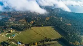 Mgła nad jeziorem Dargin i Nowym Harszem - zdjęcie 55