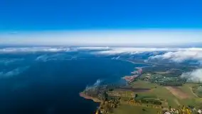 Mgła nad jeziorem Dargin i Nowym Harszem - zdjęcie 66