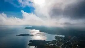 Mgły nad jeziorem Niegocin i Wilkasami - zdjęcie 20