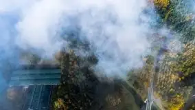 Mgły nad jeziorem Niegocin i Wilkasami - zdjęcie 9