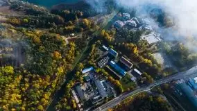 Mgły nad jeziorem Niegocin i Wilkasami - zdjęcie 2