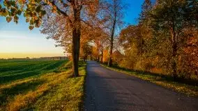 Zachód słońca niedaleko Lipowego Dworu - zdjęcie 20