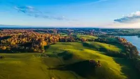 Mazurska jesień z lotu mewy, listopad 2020 r. - zdjęcie 15