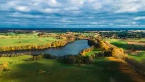 Mazurska jesień z lotu mewy, listopad 2020 r. - zdjęcie 25