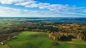 Mazurska jesień z lotu mewy, listopad 2020 r. - zdjęcie 37