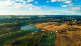 Mazurska jesień z lotu mewy, listopad 2020 r. - zdjęcie 57