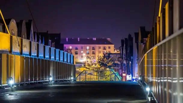 Nocne listopadowe kolory Giżycka - zdjęcie 7