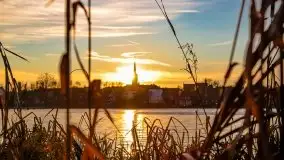 Grudniowy zachód słońca w Kętrzynie, 2020 - zdjęcie 42