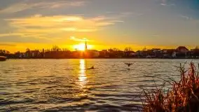 Grudniowy zachód słońca w Kętrzynie, 2020 - zdjęcie 12