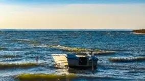 Wietrzne i jesienne jezioro Śniardwy, grudzień 2020 r. - zdjęcie 13