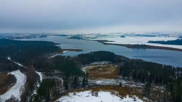 Zimowe i pochmurne kolory Mazur w okolicach Kruklanek - zdjęcie 11