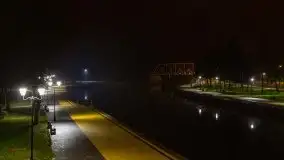 Świąteczny nocny Pisz, grudzień 2020 r. - zdjęcie 36