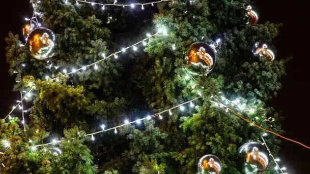 Nocne i mocno świąteczne Węgorzewo, grudzień 2020 r. - zdjęcie 7