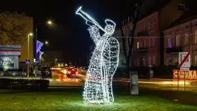 Nocny i świąteczny Kętrzyn, grudzień 2020 r. - zdjęcie 20