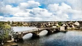 Przedwojenne pokolorowane zdjęcia Mikołajek (Nikolaiken) - zdjęcie 62