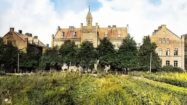 Przedwojenne pokolorowane zdjęcia Węgorzewa (Angerburg)