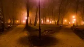 Mglista noc Sylwestrowa w Giżycku - zdjęcie 13