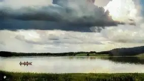 Przedwojenne i pokolorowane zdjęcia Rucianego Nidy (Rudczanny, Niedersee) - zdjęcie 74