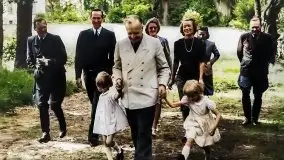 Przedwojenne pokolorowane zdjęcia Sztynortu (Steinort) - zdjęcie 13