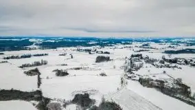 Posypało na Mazurach - zobacz okolice wsi Gajrowskie i Orłowo - zdjęcie 46