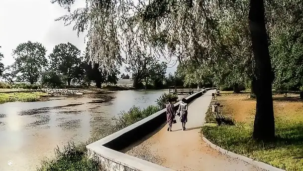 Przedwojenne kolorowe zdjęcia Pisza (Johannisburg) - zdjęcie 8