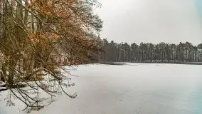 Zimowa szarówka w Rucianem-Nidzie - zdjęcie 8