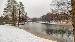 Zimowa szarówka w Rucianem-Nidzie - zdjęcie 29