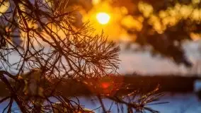 Zachód słońca nad jeziorem Święcajty, Cmentarz wojenny Jagerhohe - zdjęcie 12