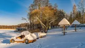 Zimowa i bajkowa sceneria w hotelu Tajty nad j. Tajty - zdjęcie 20