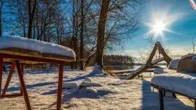 Zimowy Dargin i port Nowy Harsz - zdjęcie 14