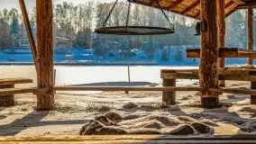 Stanica Wodna Stranda w zimowej scenerii - zdjęcie 35