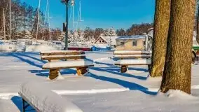 Stanica Wodna Stranda w zimowej scenerii - zdjęcie 60