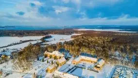 Port w Sztynorcie w zimowej scenerii, styczeń 2021 r. - zdjęcie 15