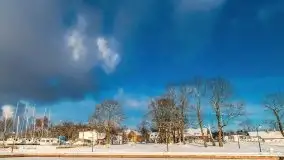 Port w Sztynorcie w zimowej scenerii, styczeń 2021 r. - zdjęcie 52