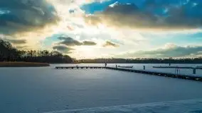 Port w Sztynorcie w zimowej scenerii, styczeń 2021 r. - zdjęcie 69